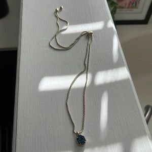 Kendra Scott Blue Stone Necklace